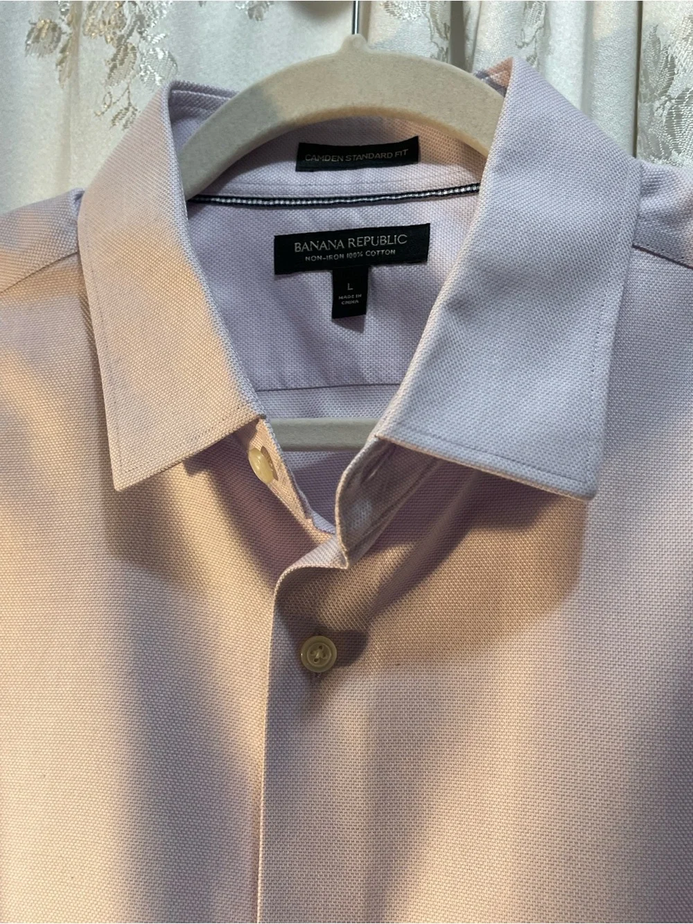 Banana Republic Light Lavender Dress Shirt